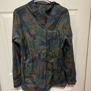 Columbia Women’s Golden Grove Omni-Tech Hooded Shell Jacket | Size LG